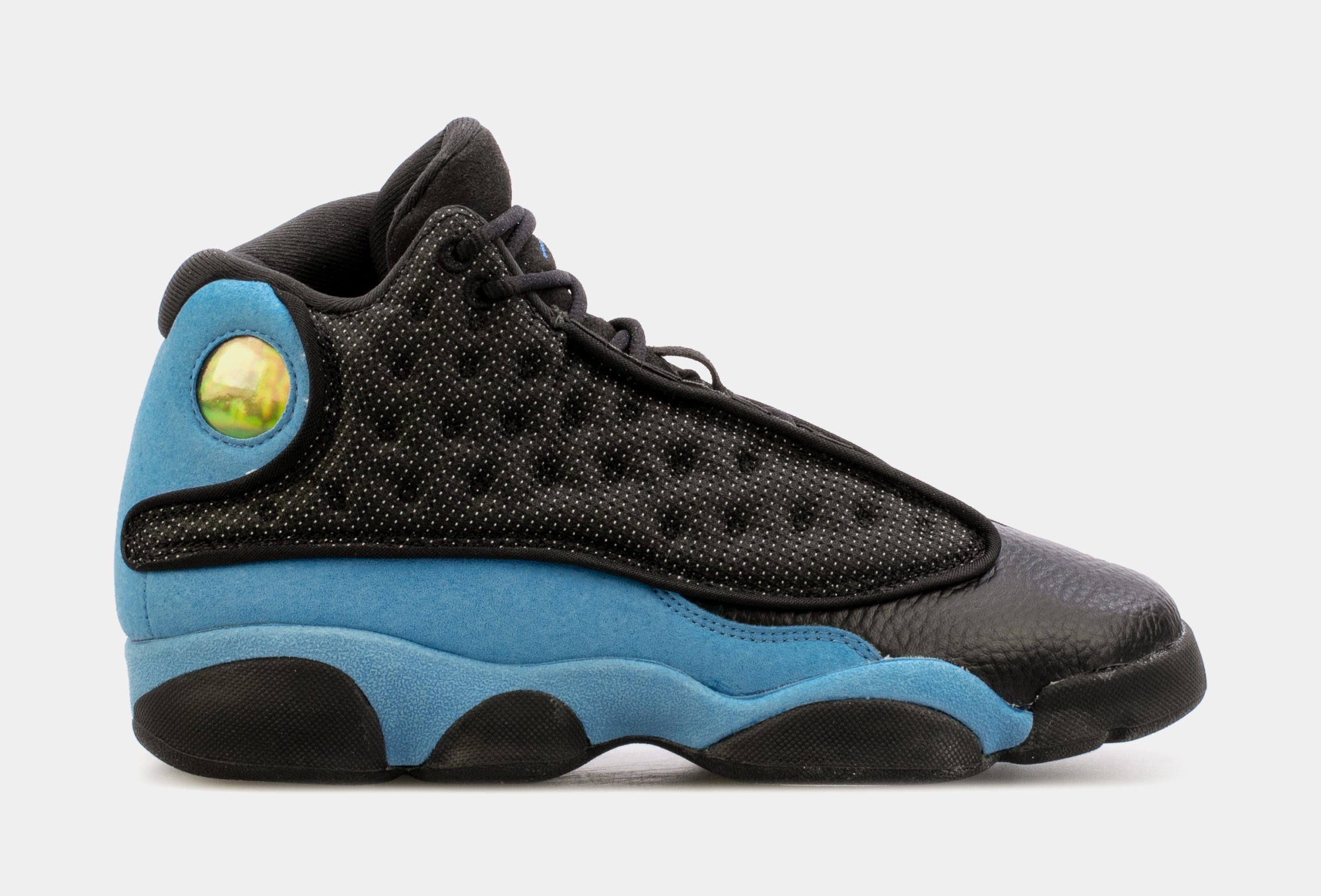 Air Jordan 13 Retro University Blue Grade School Lifestyle Shoes (Black/Blue) Free Shipping