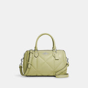 Coach Outlet Rowan Satchel With Puffy Diamond Quilting