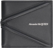 Alexander McQueen Leather Flap-Over Wallet