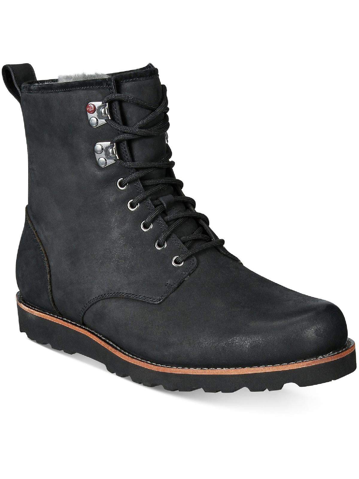 Hannen Mens Nubuck Cold Weather Winter & Snow Boots