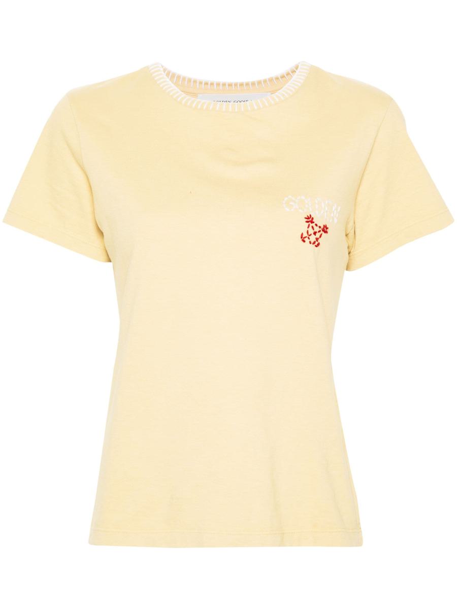 Golden Goose Doris Whipstitch-Trim T-Shirt