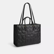 Coach Outlet Maggie Tote Bag In Signature Leather