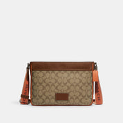 Coach Outlet District Crossbody In Colorblock Signature Canvas