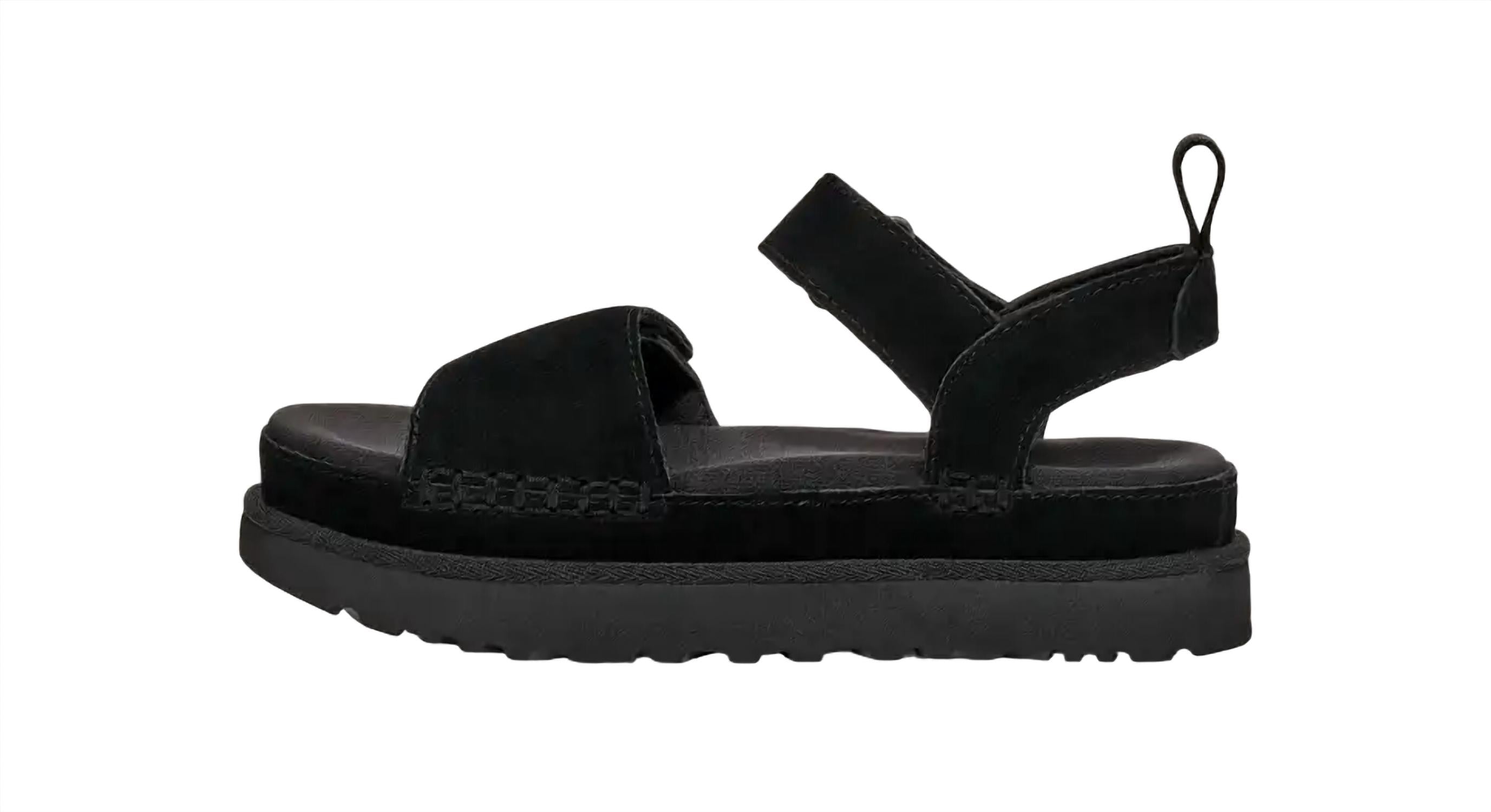 Women's Goldenstar Platform Sandals In Black