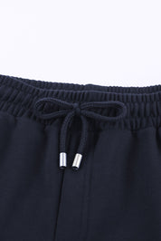 Drawstring Waist Cuffed Shorts