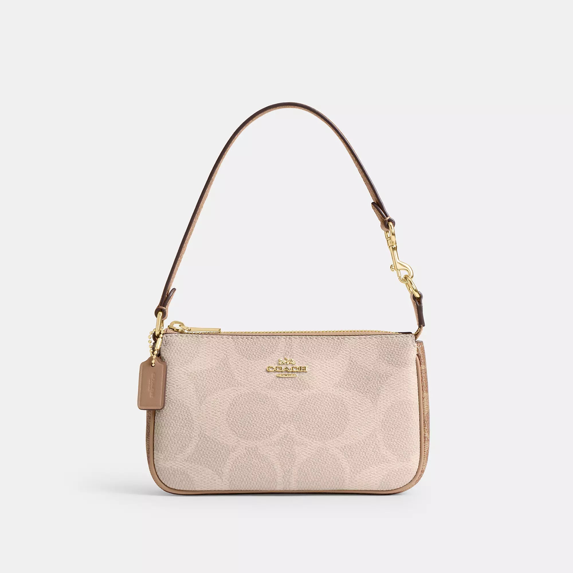 Coach Outlet Nolita 19 In Blocked Signature Canvas