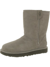 Classic Short Bailey Womens Suede Cozy Winter & Snow Boots