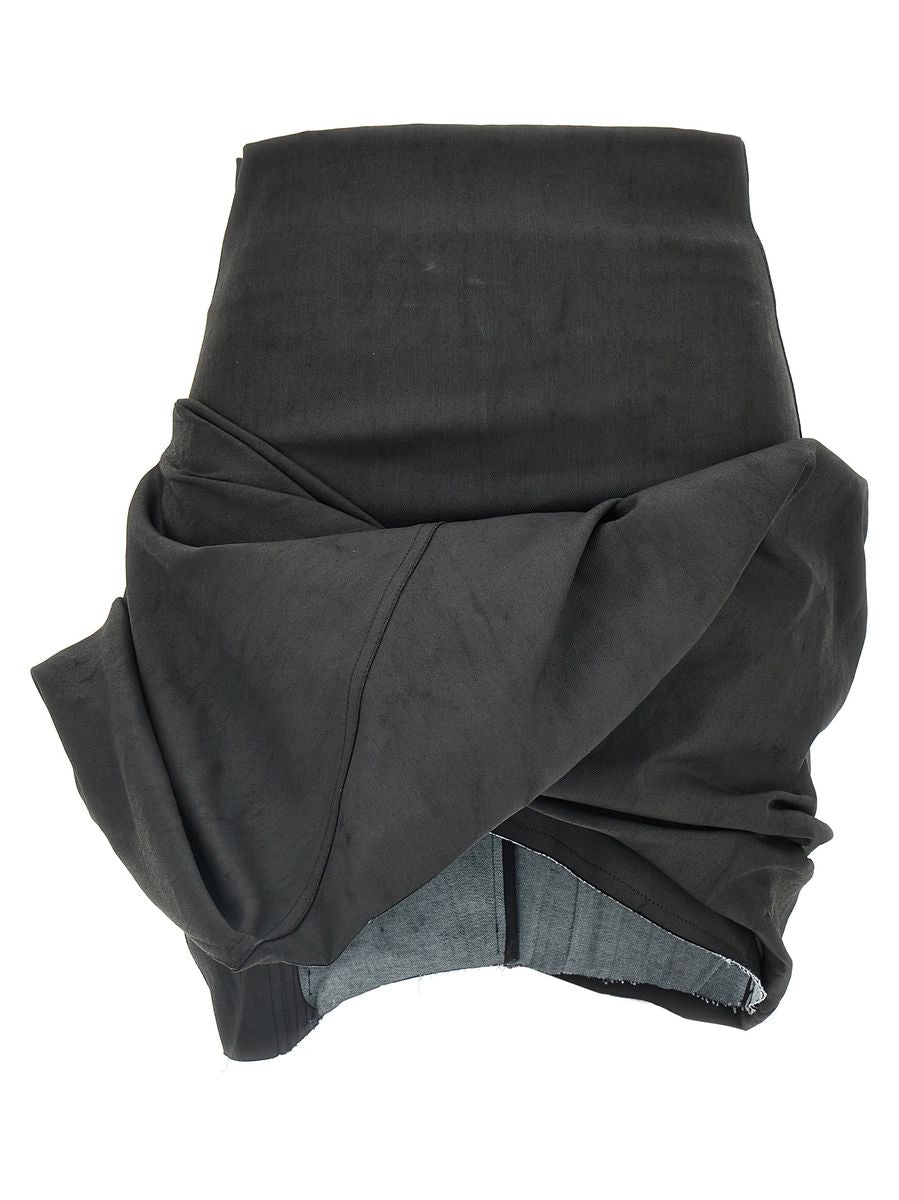 Rick Owens 'Draped Mini' Skirt