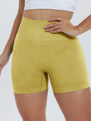 High Waist Active Shorts