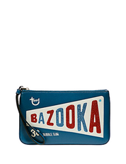 Coach Large Wristlet With Bazooka Motif