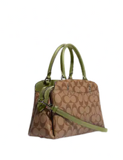 Coach Mini Lillie Carryall In Signature Canvas