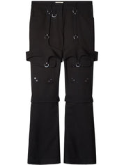 Off-White Wool Cargo Trousers