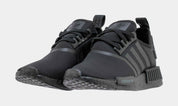 NMD R1 Triple Threat Grade School Running Shoe (Black)