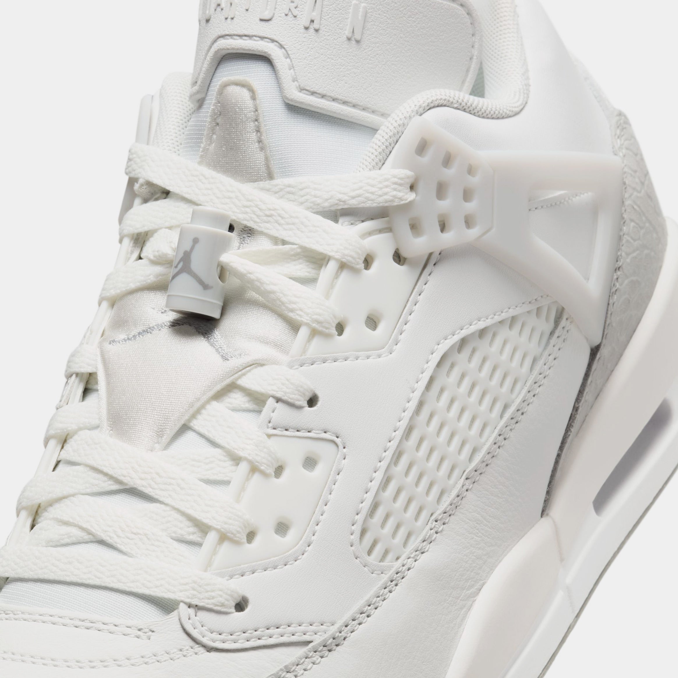 Spizike Low Mens Basketball Shoes (Summit White/Photon Dust/Phantom/Metallic Silver)