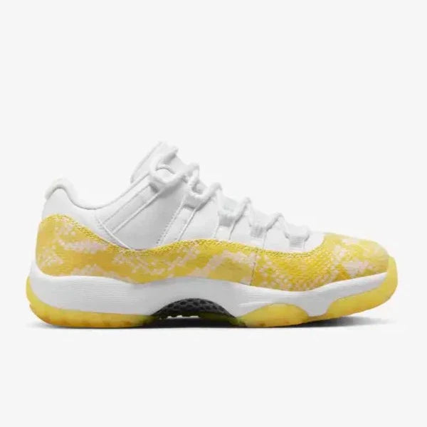 Air Jordan Women's 11 Retro Low 'Yellow Snakeskin'