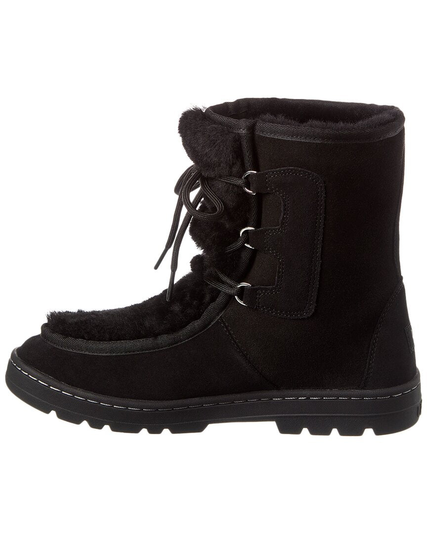 UGG Mukluk Revival Suede & Shearling Boot