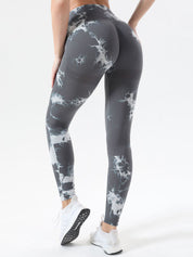 Tie-Dye High Waist Active Leggings