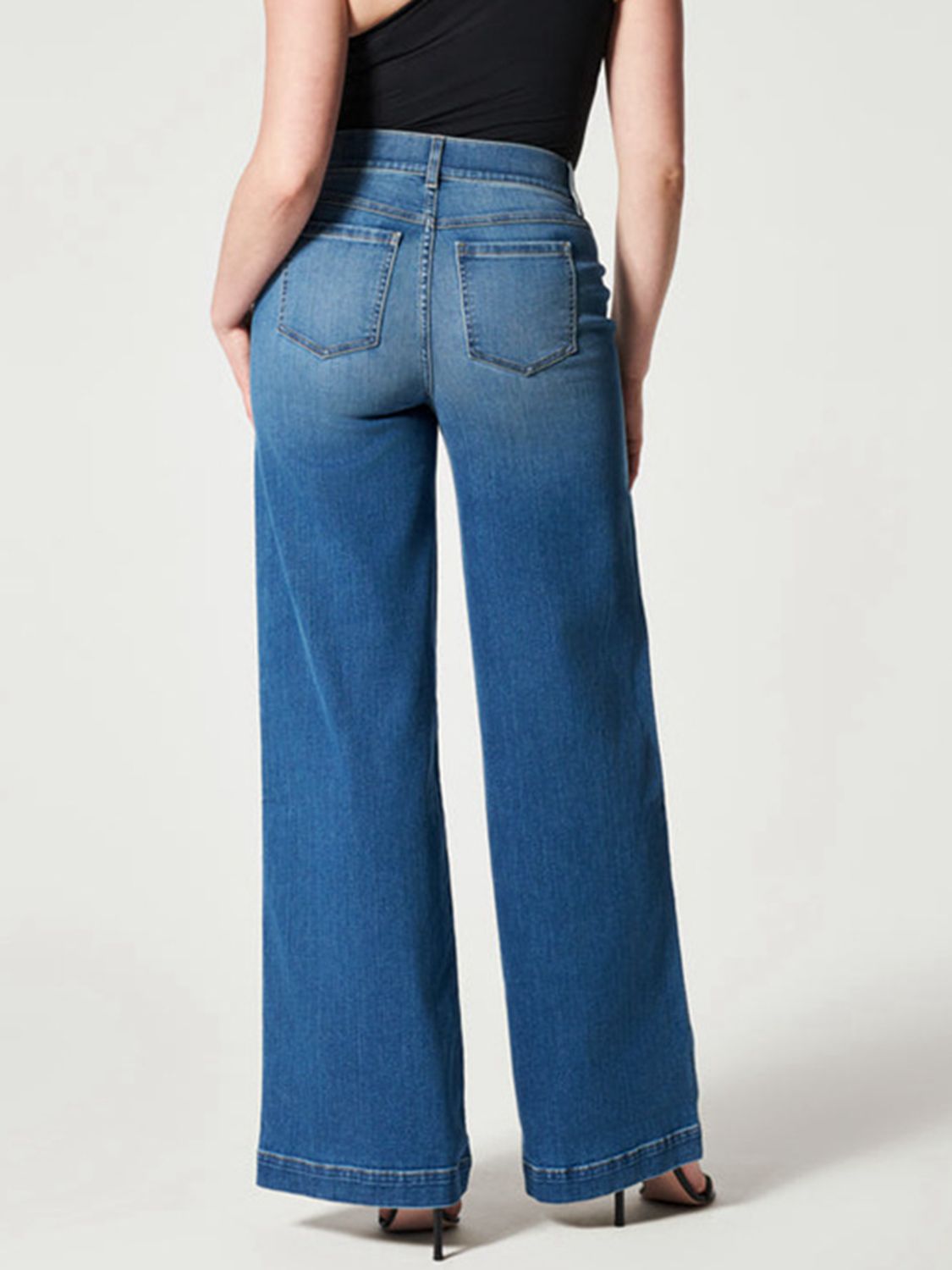 Wide Leg Long Jeans