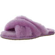 Scuffita Womens Shearling Cozy Slide Slippers