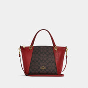 Coach Outlet Kacey Satchel In Signature Canvas