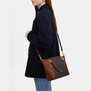 Coach Outlet Kacey Satchel In Signature Canvas