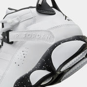 6 Rings Grade School Basketball Shoes (White/Black/White)