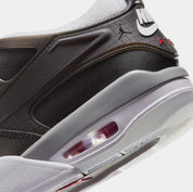 Air Jordan 4 RM Black Metallic Grade School Lifestyle Shoes (Black/Wolf Grey/White/Fire Red)