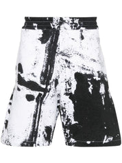 Alexander McQueen Printed Organic Cotton Shorts