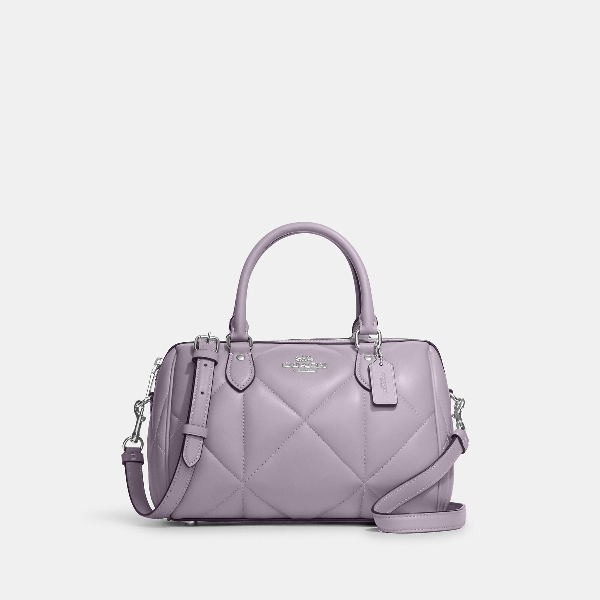 Coach Outlet Rowan Satchel With Puffy Diamond Quilting