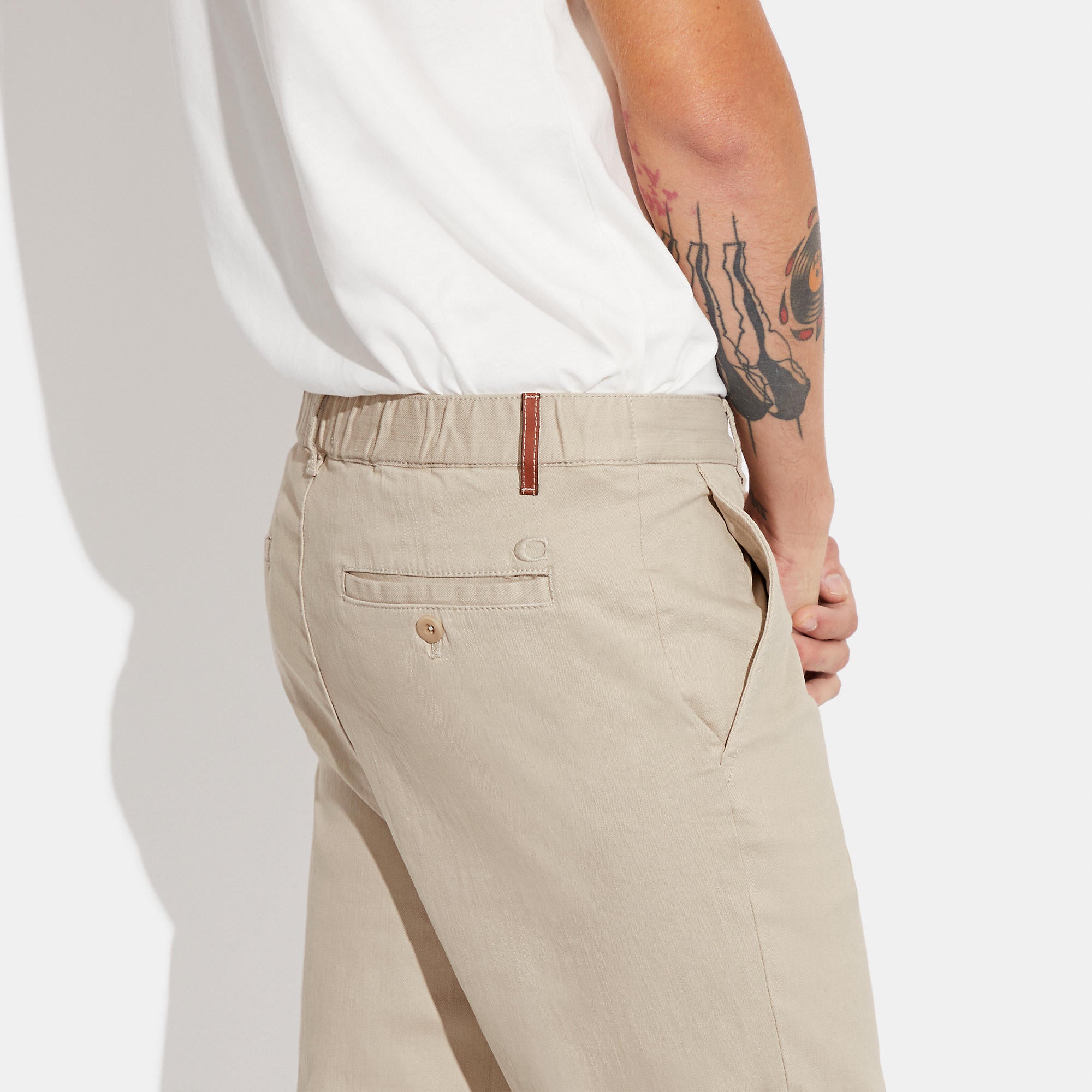 Coach Outlet Garment Dye Chino Pants