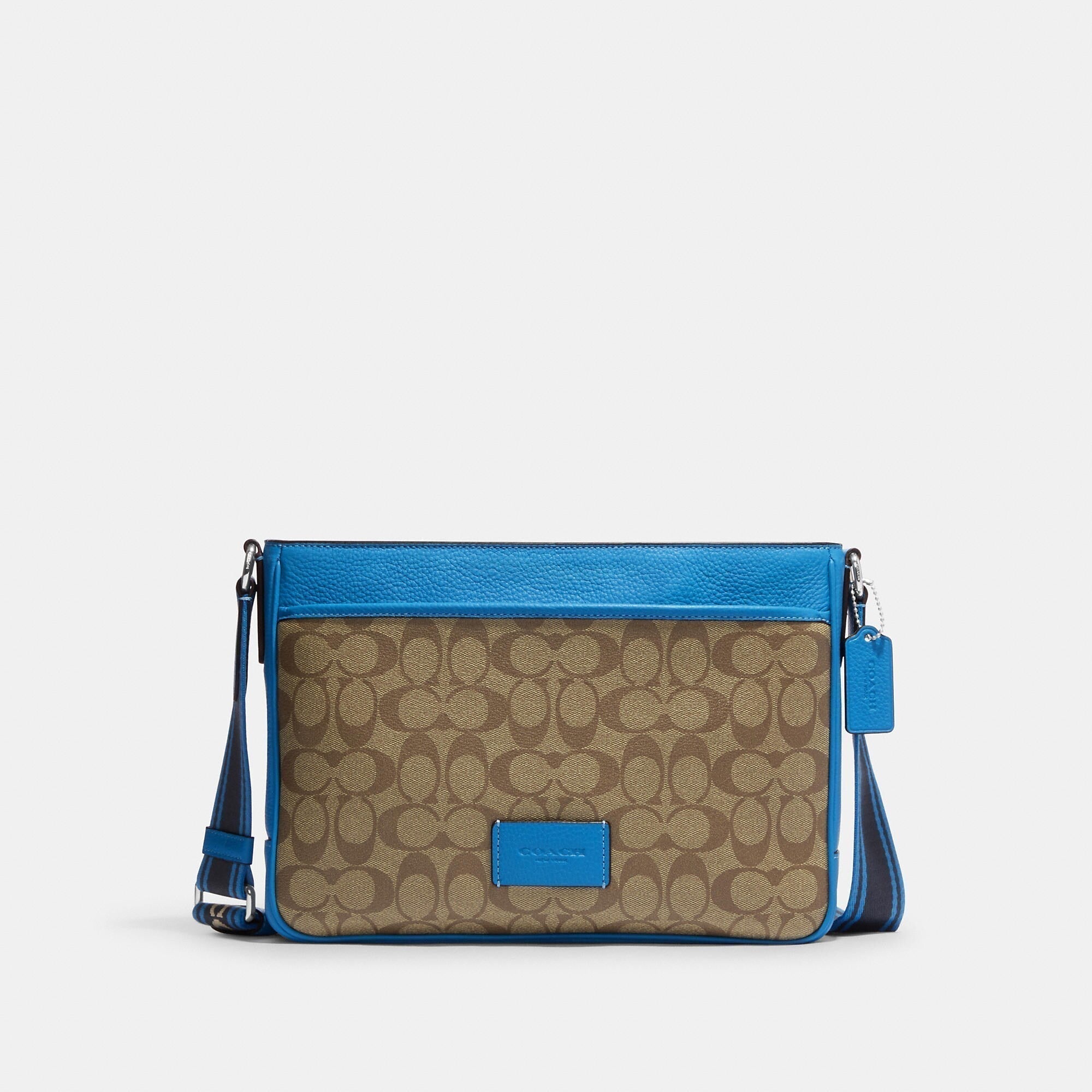 Coach Outlet District Crossbody In Colorblock Signature Canvas