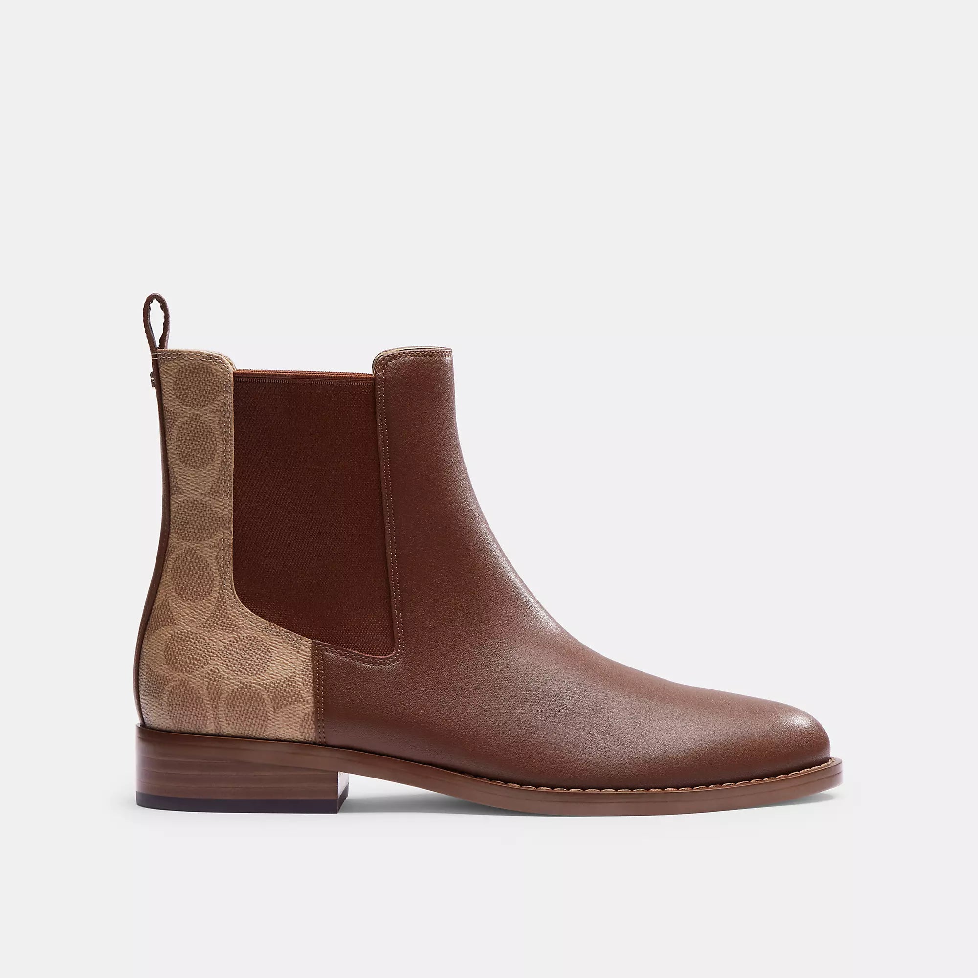 Coach Outlet Meredith Bootie In Signature Canvas