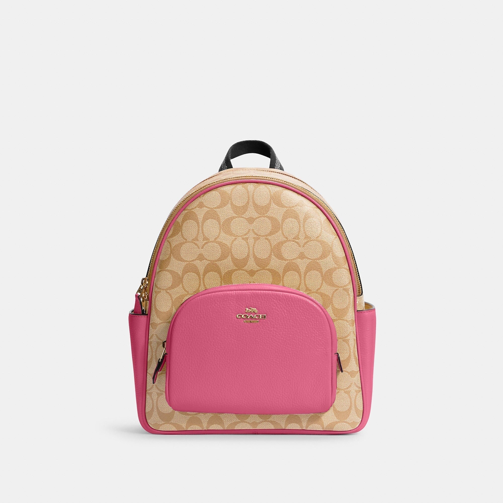 Coach Outlet Court Backpack In Signature Canvas