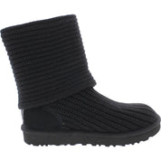 Classic Cardy Womens Knit 2-In-1 Casual Boots