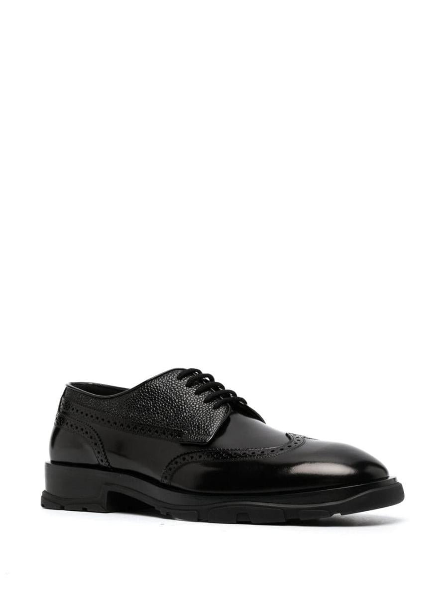 Alexander McQueen Leather Derby Shoes