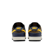 Men's Dunk Low Retro Sneaker In Black/tour Yellow/midnight Navy/sail