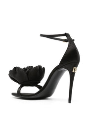 Dolce & Gabbana Keira Satin Heel Sandals