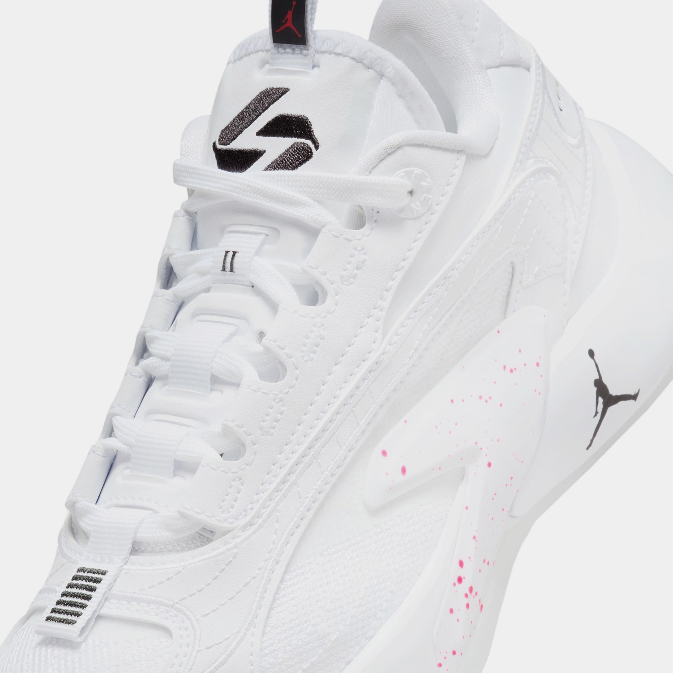 Luka 2 Grade School Basketball Shoes (White/Hyper Pink/Black)