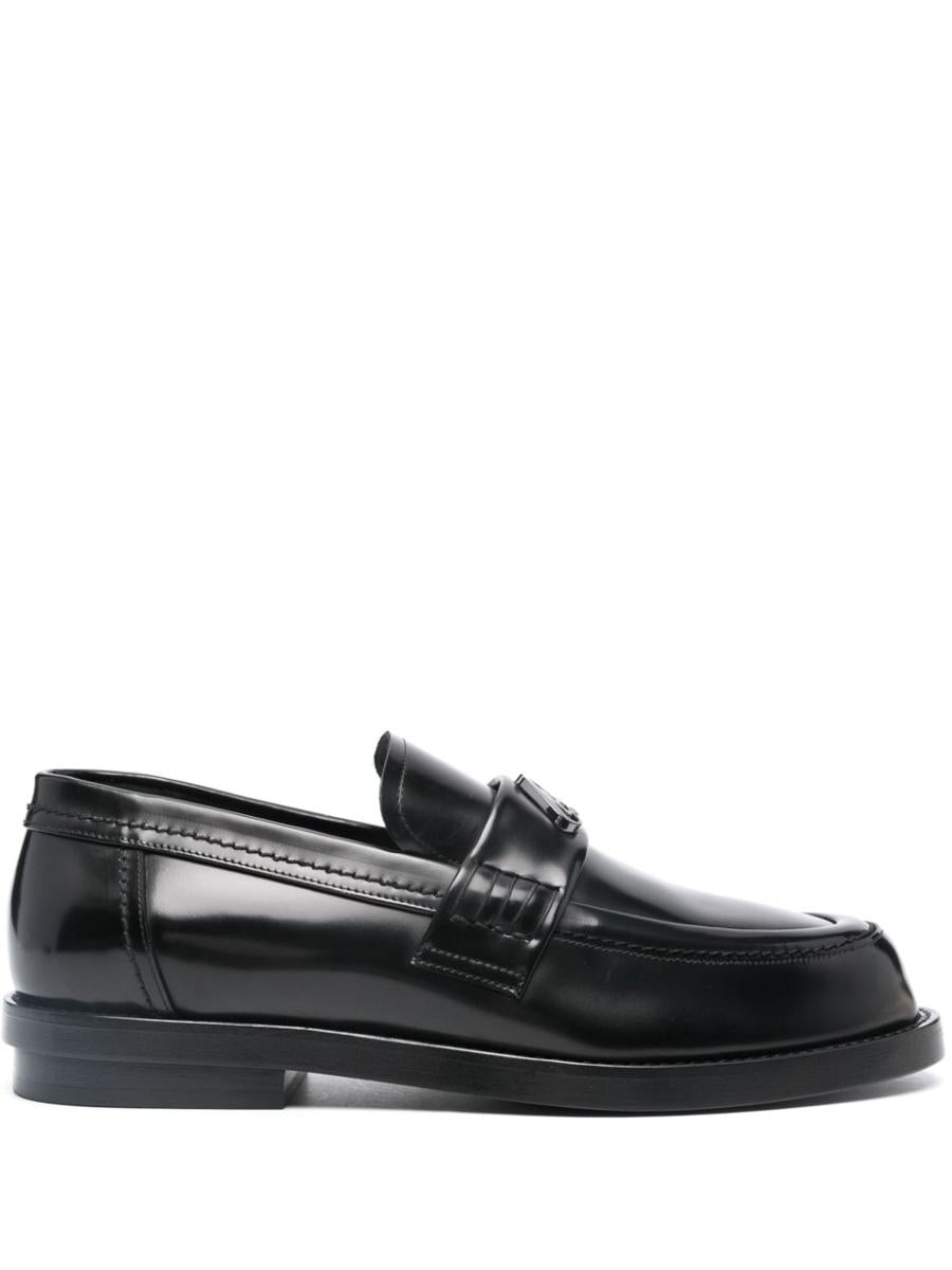 Alexander McQueen Seal Leather Loafers