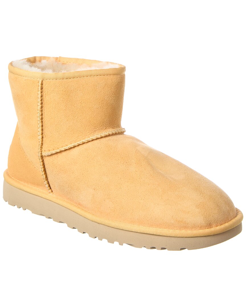 UGG Classic Mini II Suede & Shearling Boot