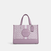 Coach Outlet Dempsey Carryall In Signature Jacquard With Stripe And Coach Patch