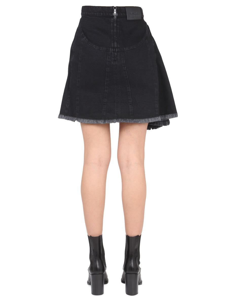 Alexander McQueen Asymmetrical Mini Skirt