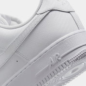 Air Force 1 '07 Texture Mens Lifestyle Shoes (White/White)