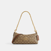 Coach Outlet Charlotte Shoulder Bag In Signature Canvas