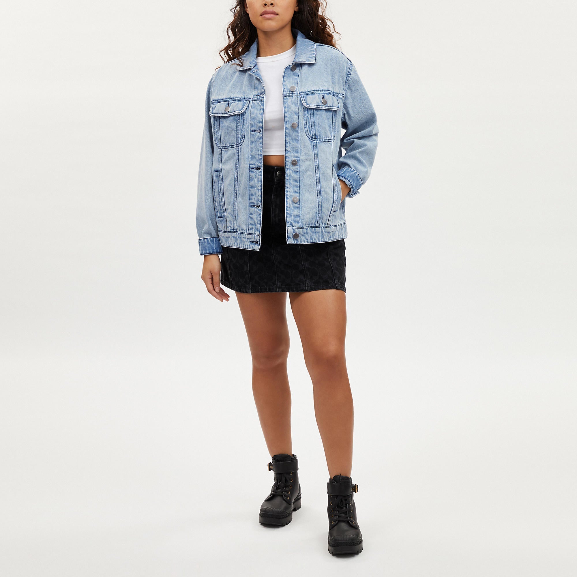 Coach Outlet Coach X Mint + Serf Denim Jacket