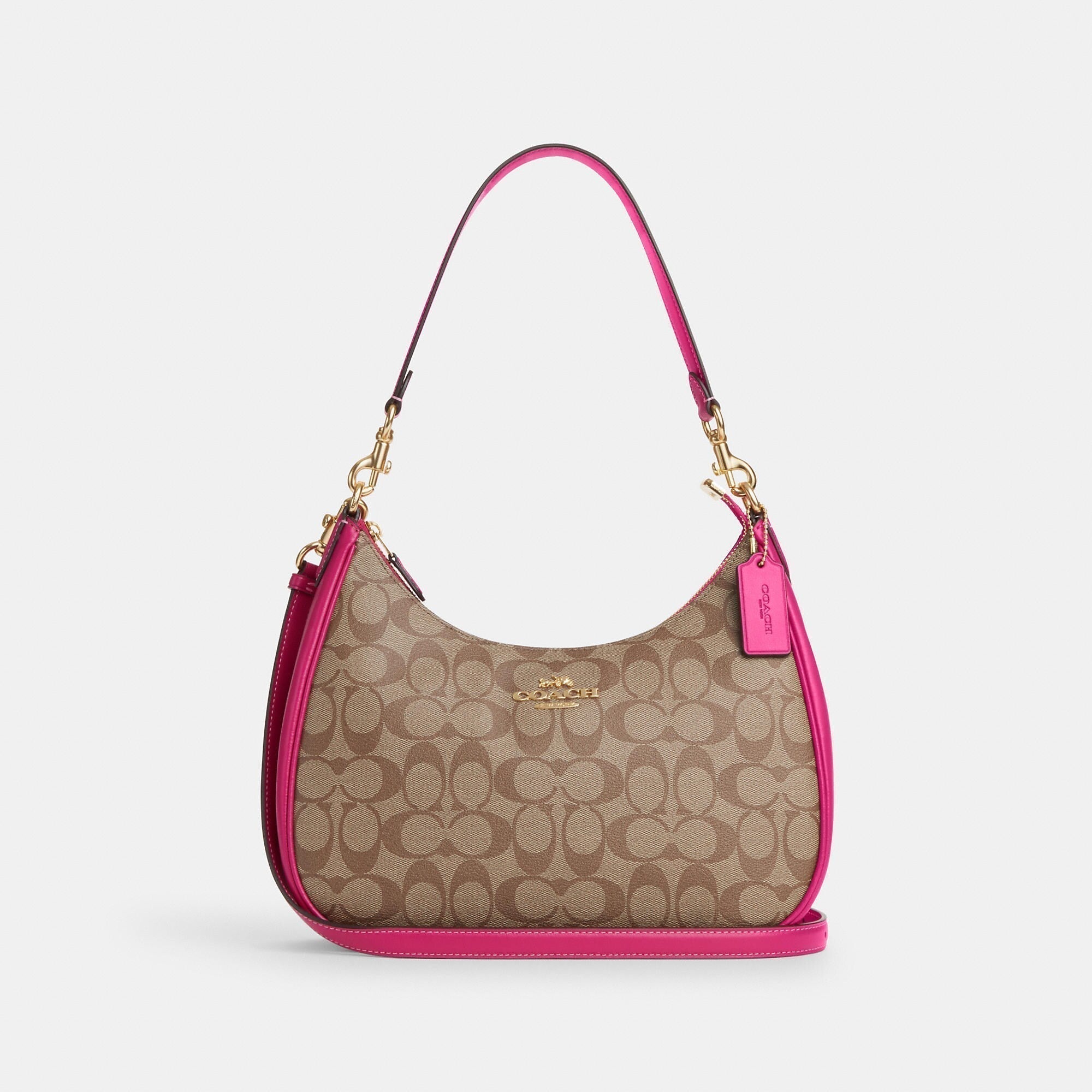 Coach Outlet Teri Hobo In Signature Canvas