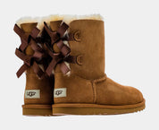 Classic Bailey Bow 2 Grade School Boots (Chestnut Brown)