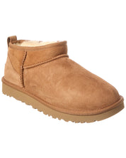 UGG Classic Ultra Mini Suede & Shearling Boot