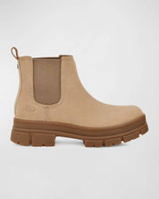 Ashton Chelsea Boots In Mustard Seed