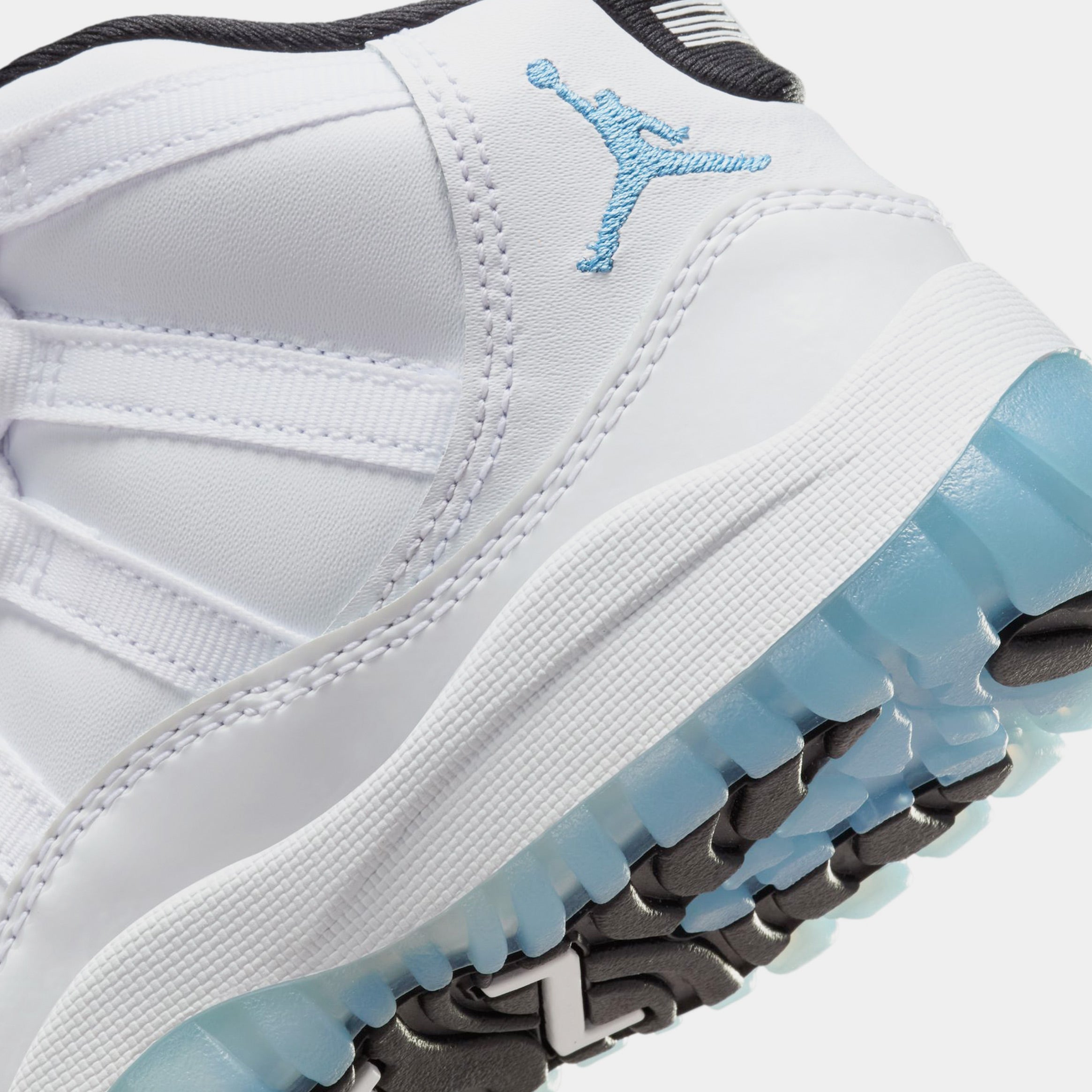 Air Jordan 11 Retro Legend Blue Preschool Lifestyle Shoes (White/Black/Legend Blue) Free Shipping